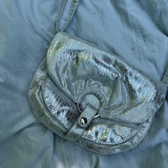 Vintage D Fusion Y2K Silver Purse - Picture 3 of 9